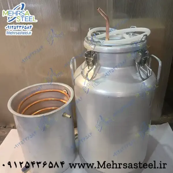 گلابگیر 50 لیتری با خنک کننده ابی بزرگ