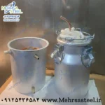 دستگاه تقطیر ۱۰ لیتری با خنک کننده آبی یا گلابگیر 10 لیتری با کندانسور ابی