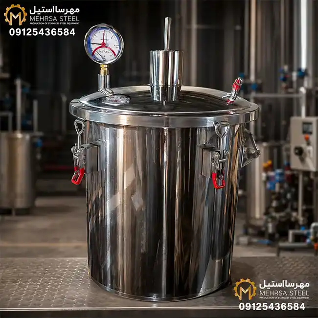 دیگ 50 لیتری استیل سطلی دیگ 50 لیتری استیل سطلی