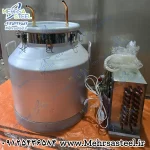 دستگاه عرقگیری 70 لیتری با کندانسور برقی مسی دو لول